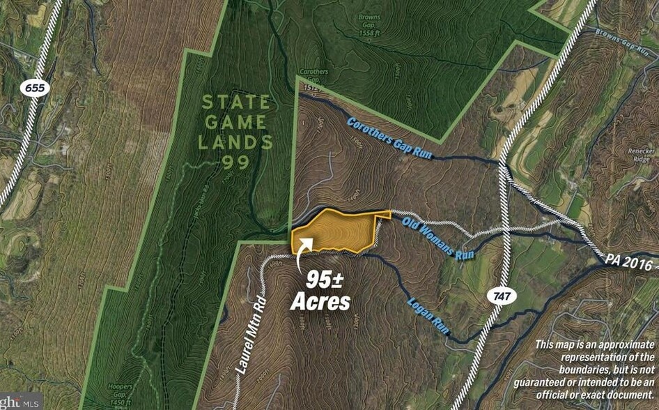 0 Laurel Mountain Rd, Three Springs, PA à vendre - Photo du bâtiment - Image 3 de 7