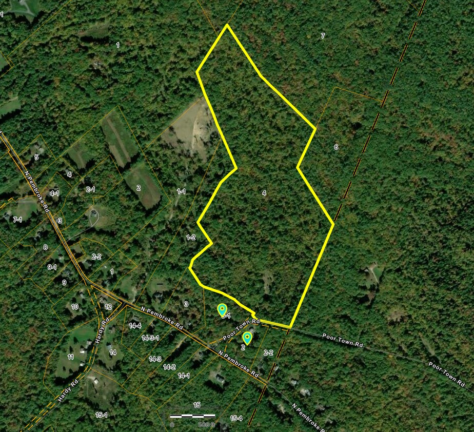 0 Poor Town Road, Pembroke, NH for sale Aerial- Image 1 of 3