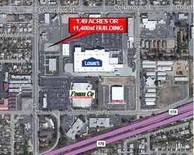 2607 Haley St, Bakersfield, CA - AERIAL  map view - Image1