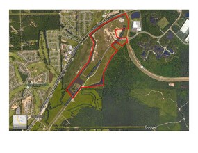 Hwy 18, Brandon, MS - AERIAL  map view