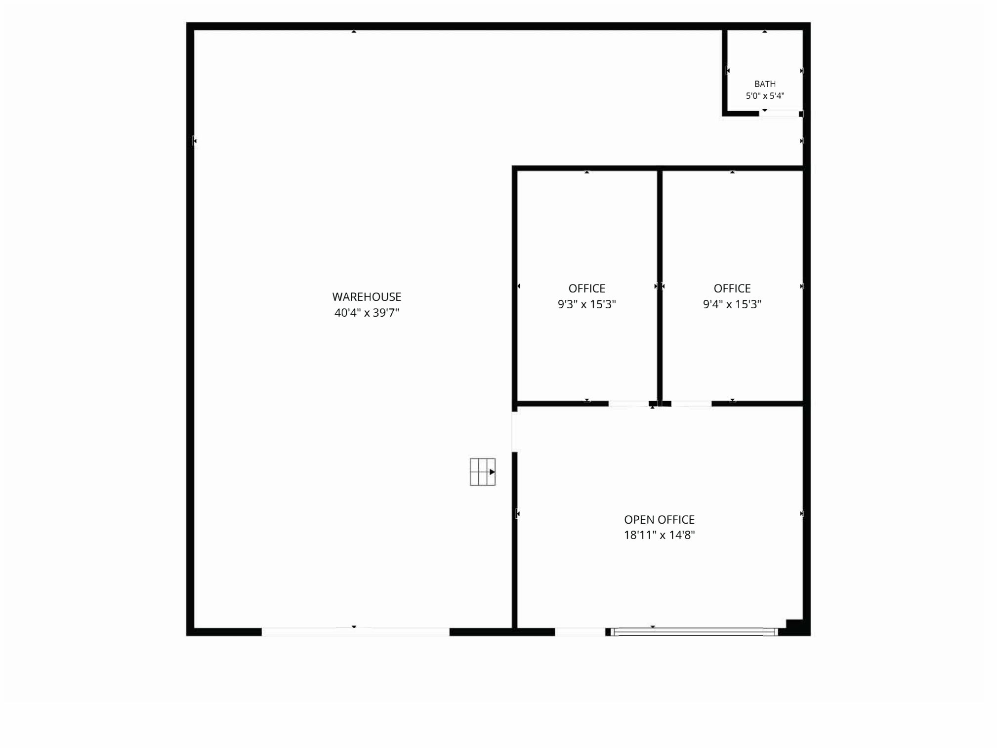 25 Edwards Ct, Burlingame, CA for lease Floor Plan- Image 1 of 4