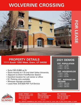 More details for 1111 S 1350 W, Orem, UT - Office for Lease