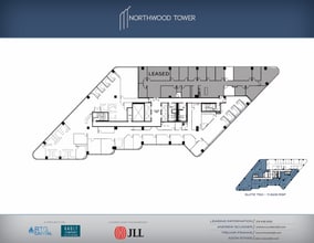5757 Alpha Rd, Dallas, TX à louer Plan d’étage- Image 1 de 1