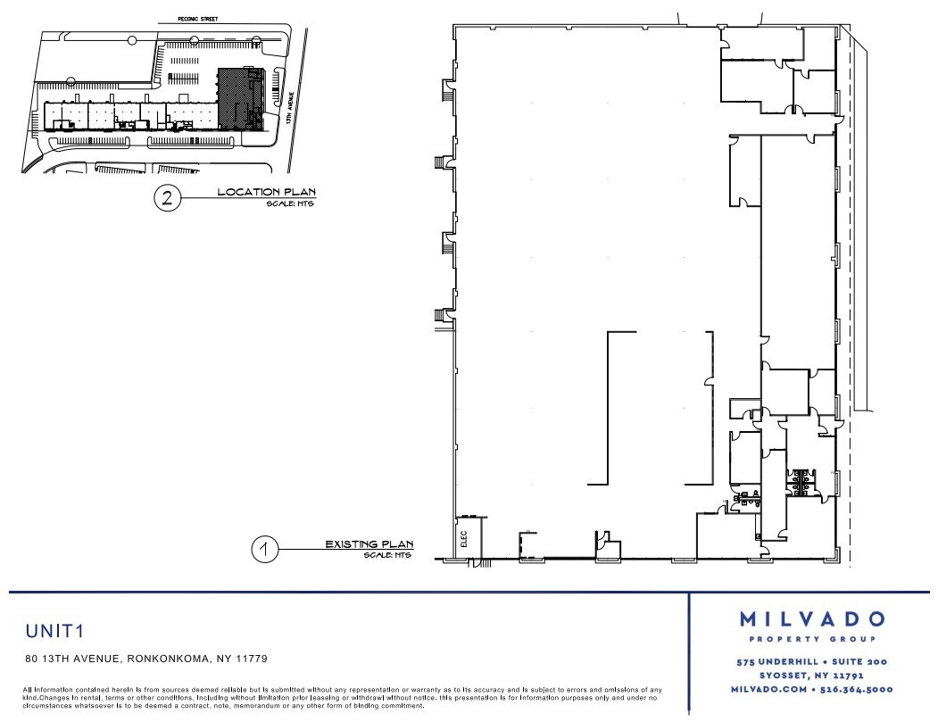 80 13th Ave, Ronkonkoma, NY for lease Floor Plan- Image 1 of 1