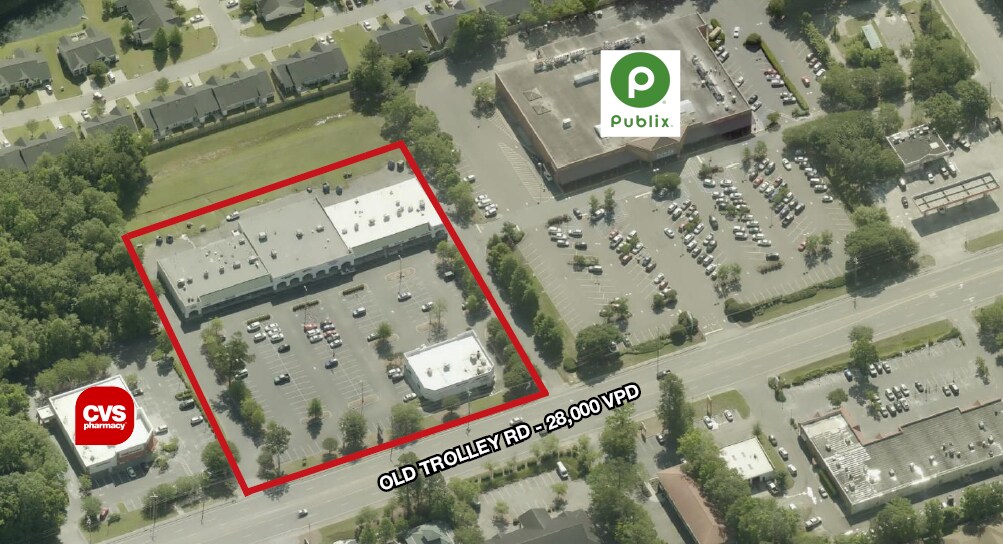 1525 Old Trolley Rd, Summerville, SC à louer Photo du bâtiment- Image 1 de 9