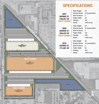 More details for 2075 George St, Melrose Park, IL - Industrial for Lease