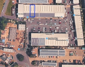 Monks Brk, Newport, IOW - Aerial  map view