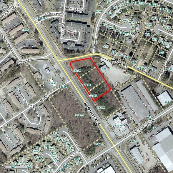 13182-13190 Jefferson Ave, Newport News, VA à vendre - Photo du bâtiment - Image 1 de 1