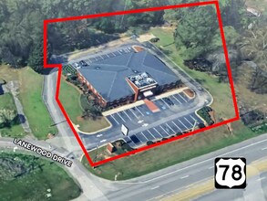 1664 Forestdale Blvd, Birmingham, AL - AERIAL  map view