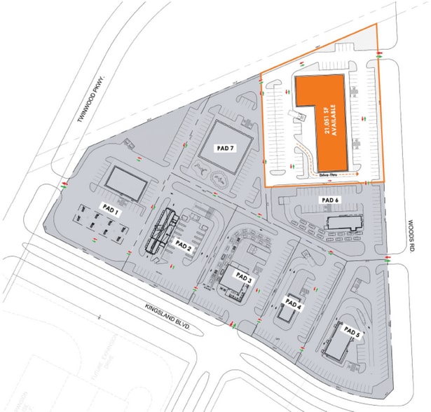 NEC N. Twinwood Parkway @Twinwood Center dr, Brookshire, TX for lease - Primary Photo - Image 1 of 1