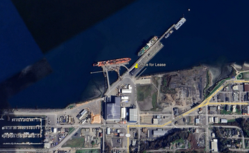 202 N Cedar St, Port Angeles, WA - Aérien  Vue de la carte