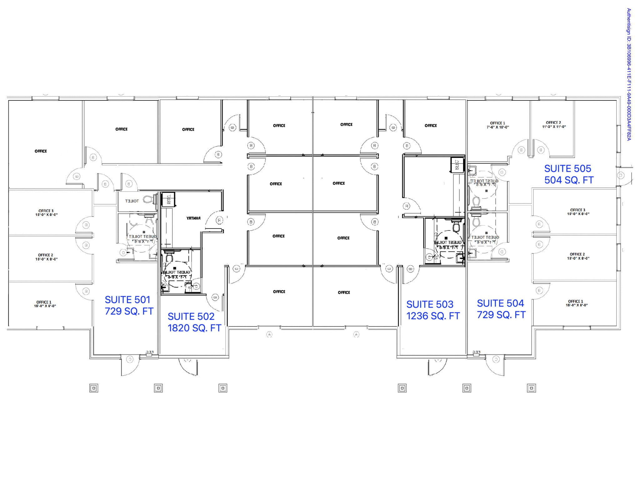 8525 N Sam Houston Pkwy E, Humble, TX à louer Plan d’étage- Image 1 de 1