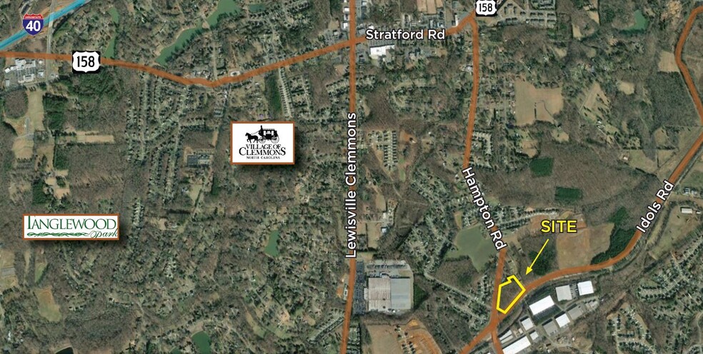 Hampton Rd, Clemmons, NC for sale - Building Photo - Image 1 of 1