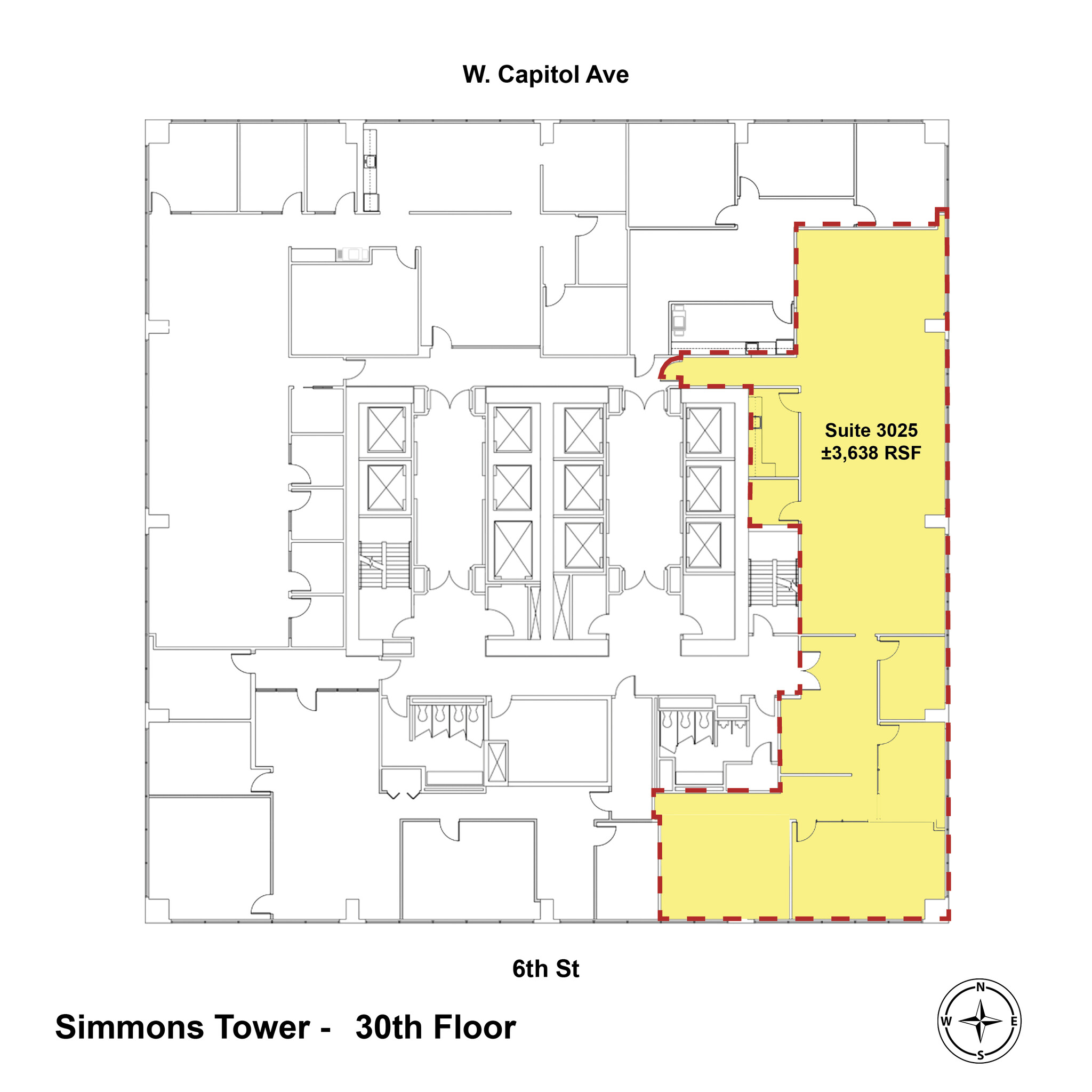 425 W Capitol Ave, Little Rock, AR à louer Plan d  tage- Image 1 de 10