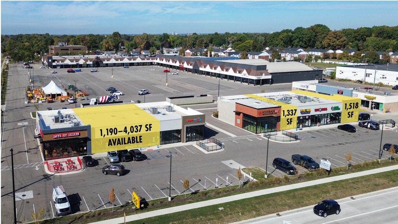 5633-5847 E Thirteen Mile Rd, Warren, MI for lease Site Plan- Image 1 of 2