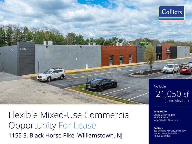 1155 S Black Horse Pike, Williamstown, NJ for lease - Building Photo - Image 1 of 7