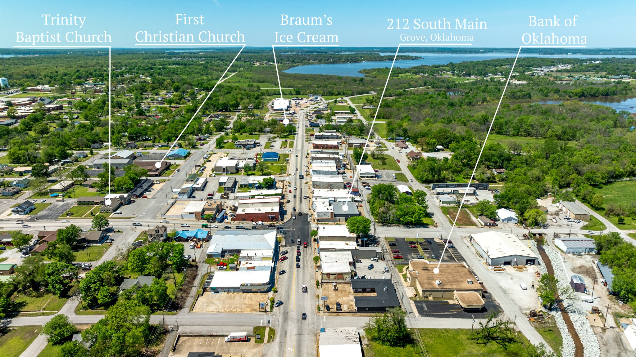 212 S Main St, Grove, OK for sale Primary Photo- Image 1 of 64