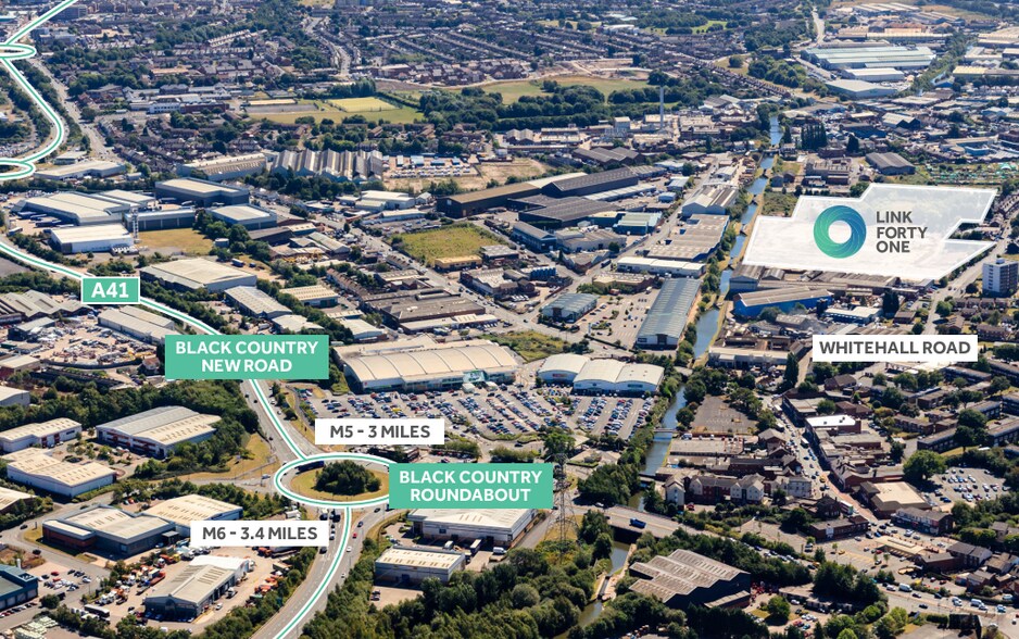 Whitehall Rd, Tipton à louer - Photo du bâtiment - Image 3 de 5