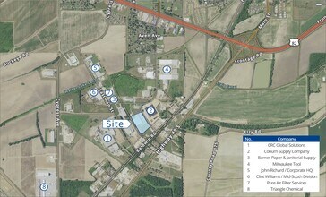 113 Carnegie St, Greenwood, MS - AERIAL  map view