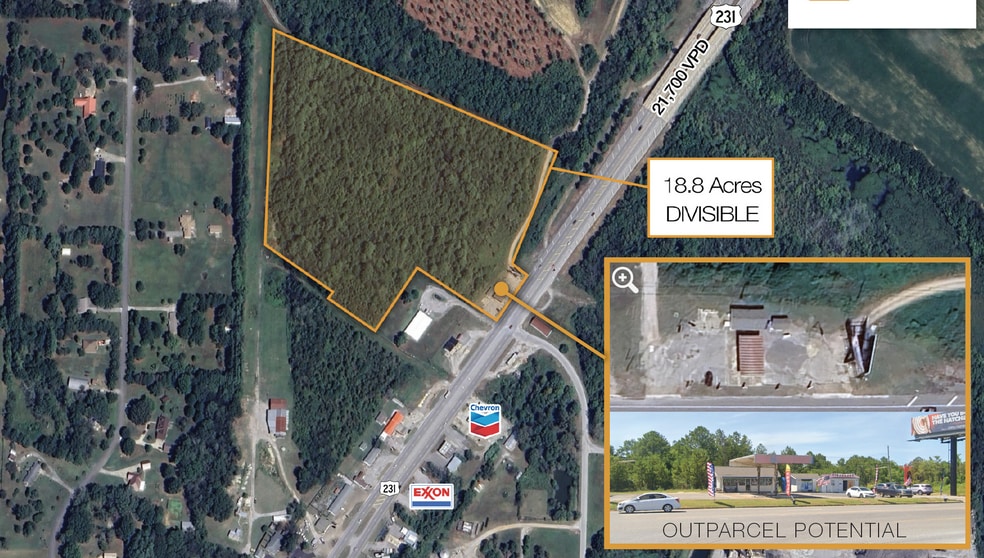 507 Highway 231, Laceys Spring, AL for sale - Plat Map - Image 2 of 2