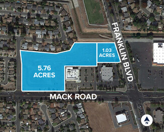 Plus de détails pour Franklin Blvd & Mack Rd, Sacramento, CA - Terrain à vendre