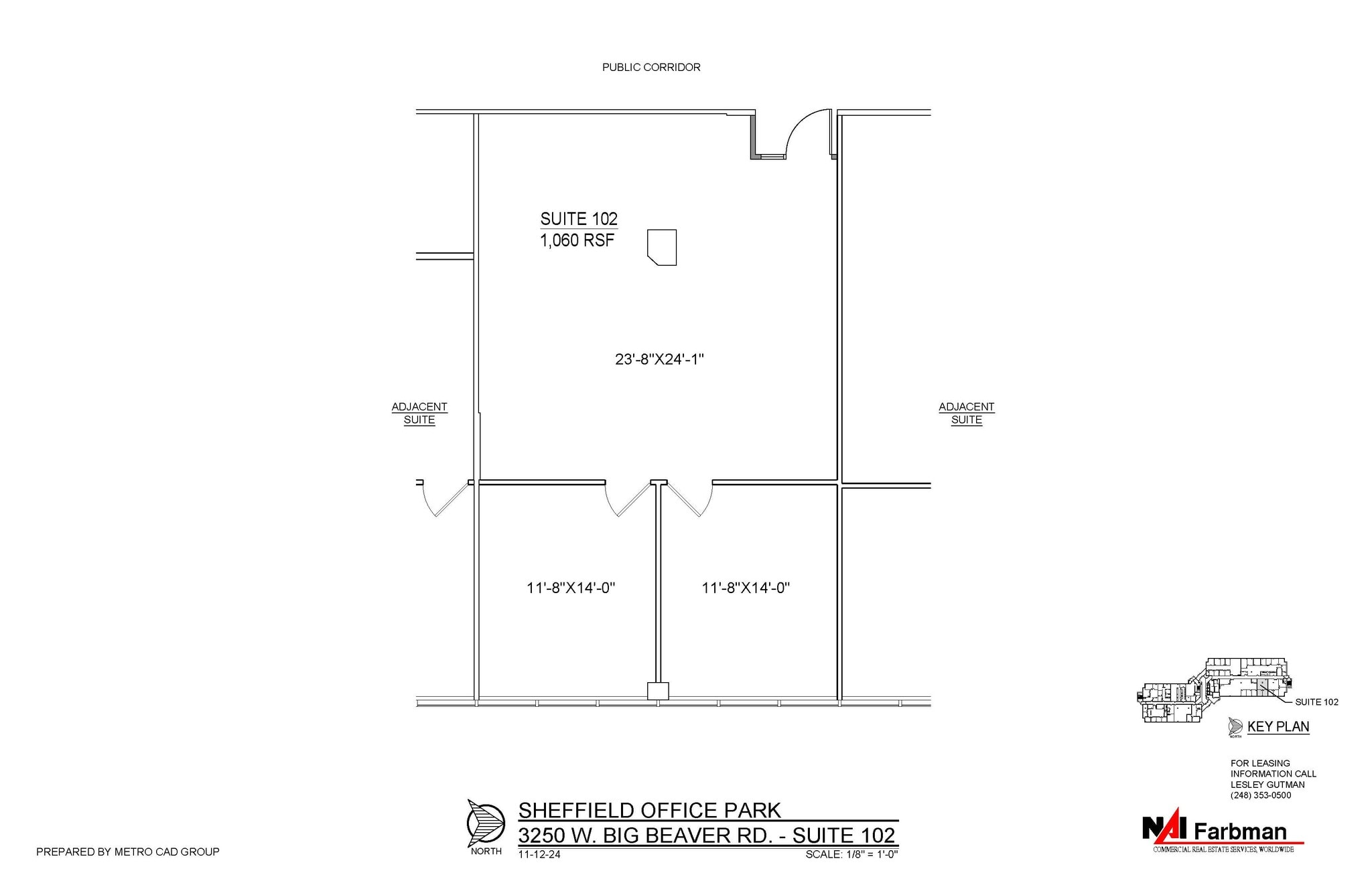 3310 W Big Beaver Rd, Troy, MI for lease Floor Plan- Image 1 of 1