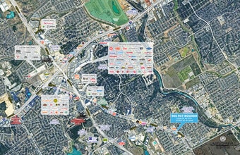 905 Pat Booker Rd, Universal City, TX - Aérien  Vue de la carte - Image1