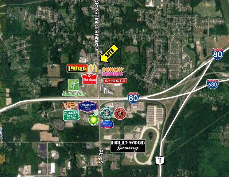 5498 W Webb Rd, Youngstown, OH à vendre - Plan de site - Image 1 de 12