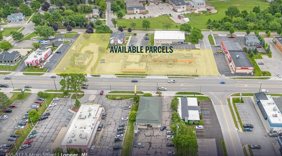 455-517 S Main St, Lapeer, MI for lease - Primary Photo - Image 1 of 2