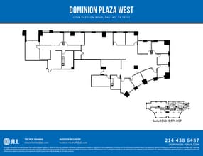 17304 Preston Rd, Dallas, TX à louer Plan d’étage- Image 1 de 1