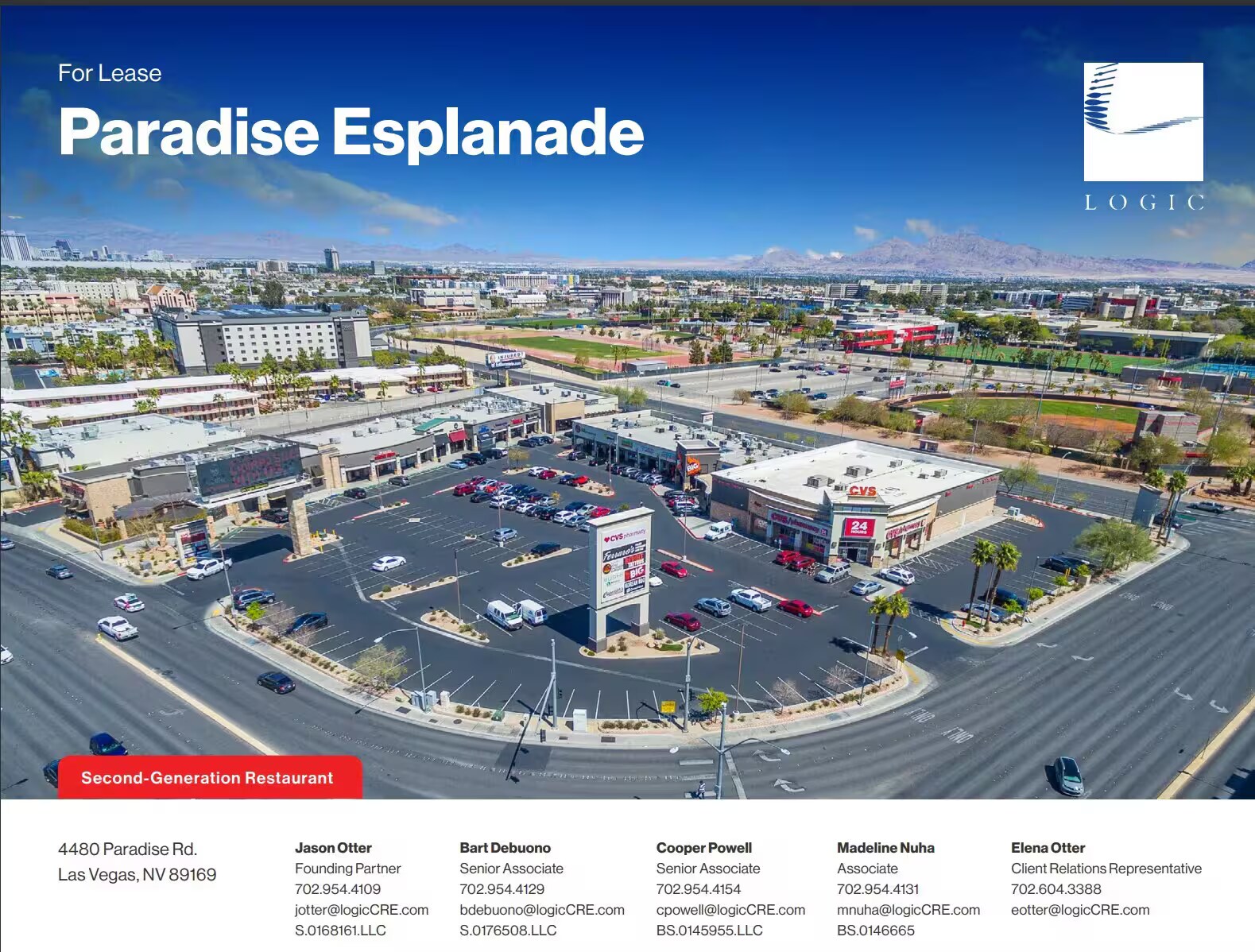 4480 Paradise Rd, Las Vegas, NV for lease Primary Photo- Image 1 of 40