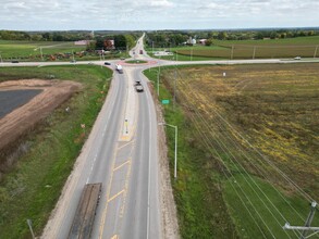 Hwy 96 & Hwy 45, Readfield, WI - Aérien  Vue de la carte - Image1