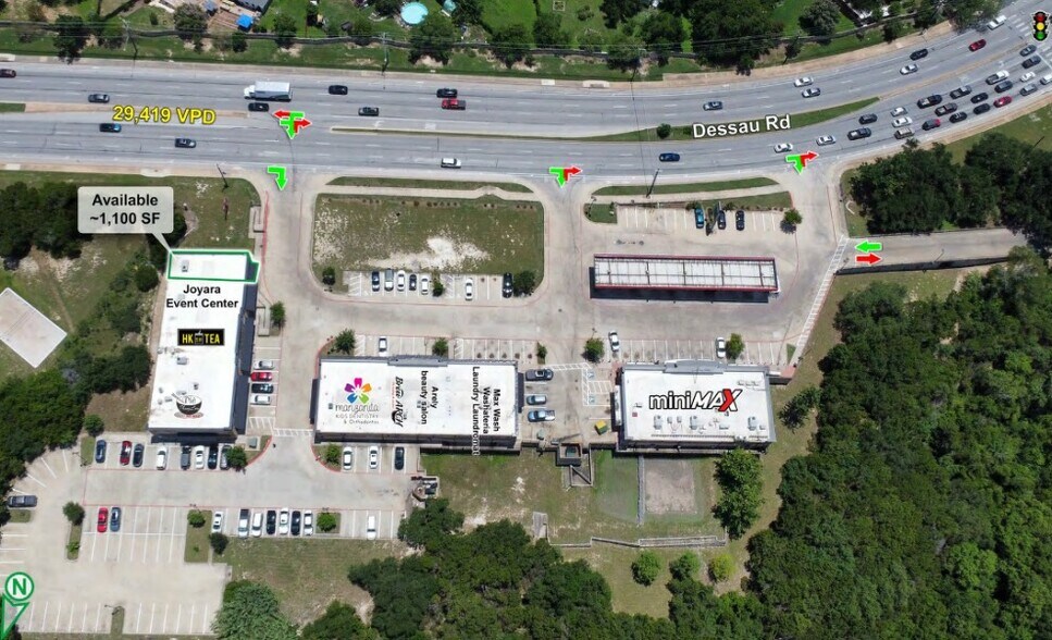 11801 Dessau Rd, Austin, TX à louer - Plan de site - Image 2 de 8