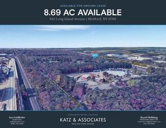Plus de détails pour 655 Long Island Ave, Medford, NY - Terrain à louer