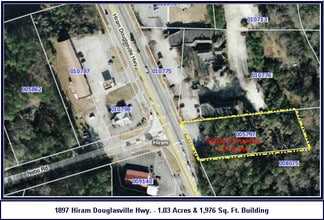 1897 Hwy 92 Rd, Hiram, GA - AÉRIEN  Vue de la carte