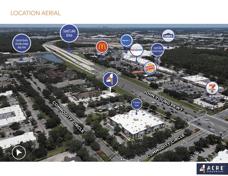 8809 Commodity Cir, Orlando, FL à louer - Photo du bâtiment - Image 3 de 3