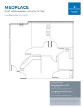 1315 St Joseph Pky, Houston, TX for lease Floor Plan- Image 1 of 2