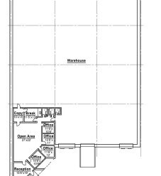 6823-6841 Fulton St, Houston, TX à louer Plan d’étage- Image 1 de 3