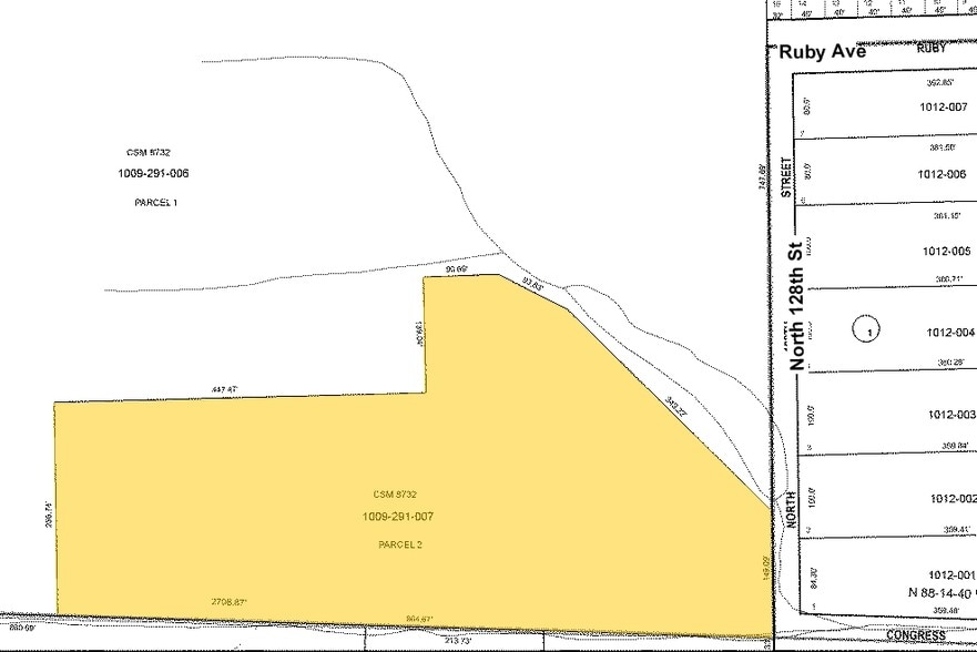 4410 N 132nd St, Butler, WI à louer - Plan cadastral - Image 2 de 8