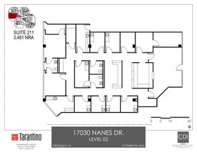 17030 Nanes Dr, Houston, TX à louer Plan de site- Image 1 de 1
