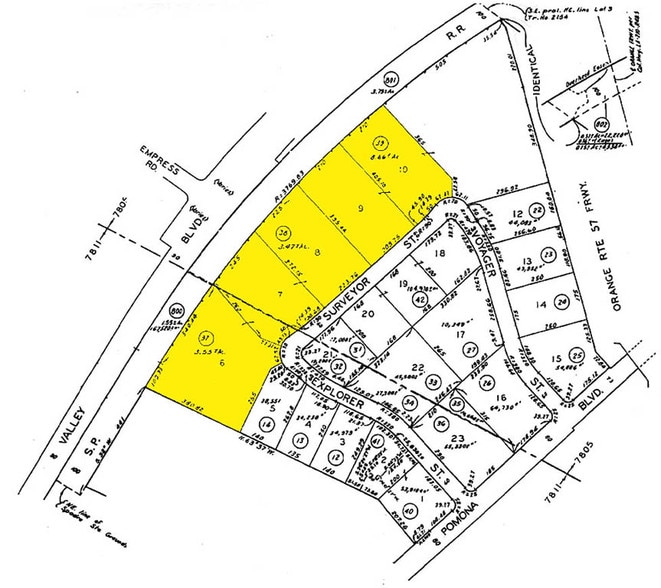 2867 Surveyor St, Pomona, CA for sale - Plat Map - Image 3 of 16