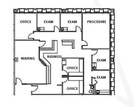 6036 N 19th Ave, Phoenix, AZ à louer Plan d’étage- Image 1 de 1