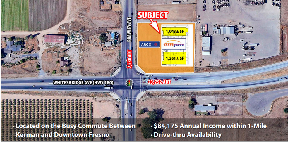 Brawley Ave, Fresno, CA for lease - Primary Photo - Image 1 of 1