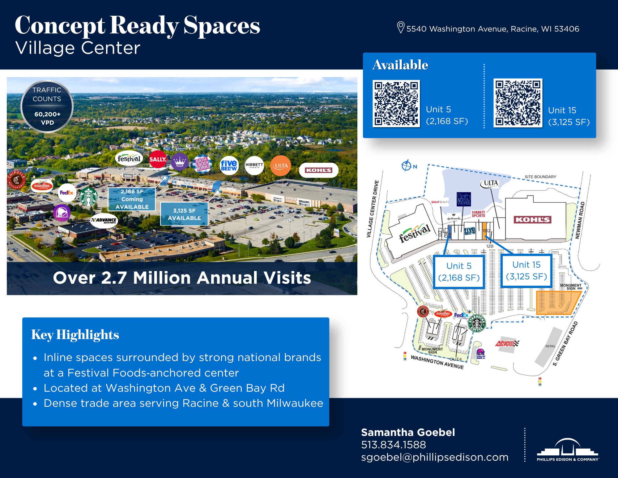 5500 Washington Ave, Racine, WI for lease Interior Photo- Image 1 of 1