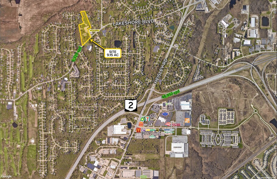 9211 Lake Shore Blvd, Mentor, OH à vendre - Photo principale - Image 1 de 2