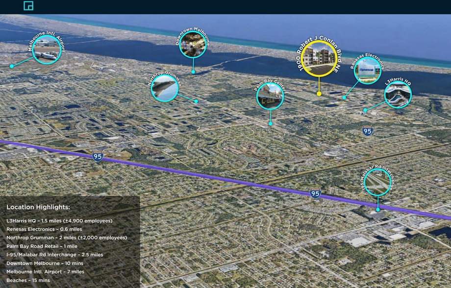 1900 Robert J Conlan Blvd NE, Palm Bay, FL à vendre - Photo du bâtiment - Image 2 de 12