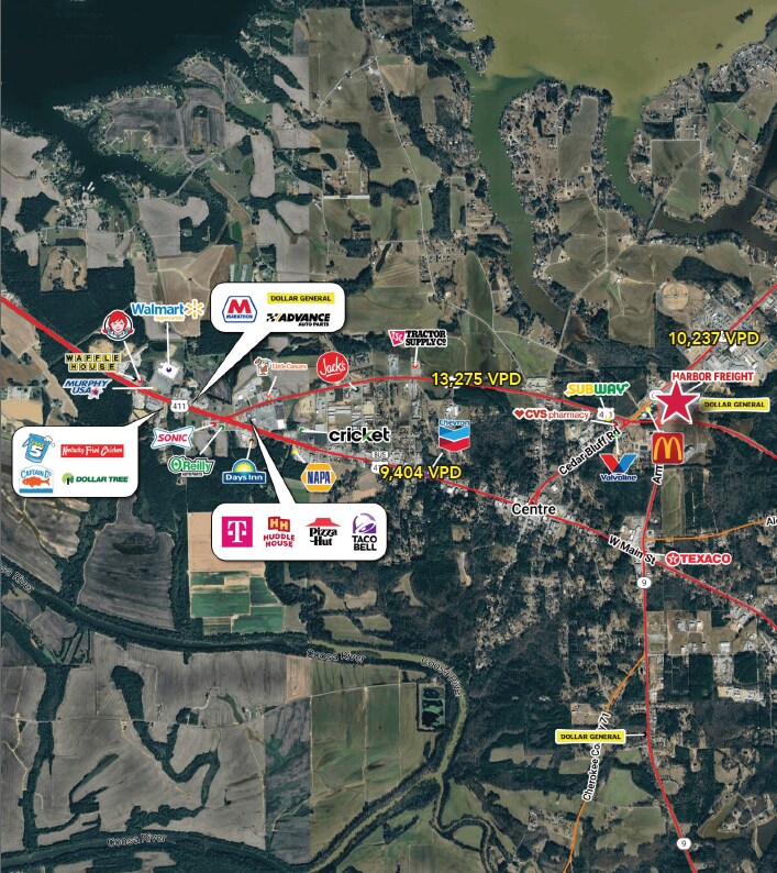 750 Hwy 9, Centre, AL à louer Photo principale- Image 1 de 3