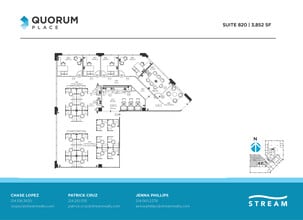 14901 Quorum Dr, Dallas, TX for lease Floor Plan- Image 1 of 1