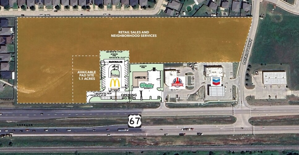 442 E Highway 67, Venus, TX à vendre - Photo du bâtiment - Image 3 de 3