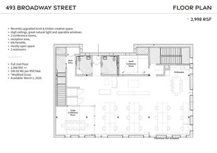 483-493 Broadway, San Francisco, CA à louer Plan d’étage- Image 1 de 1